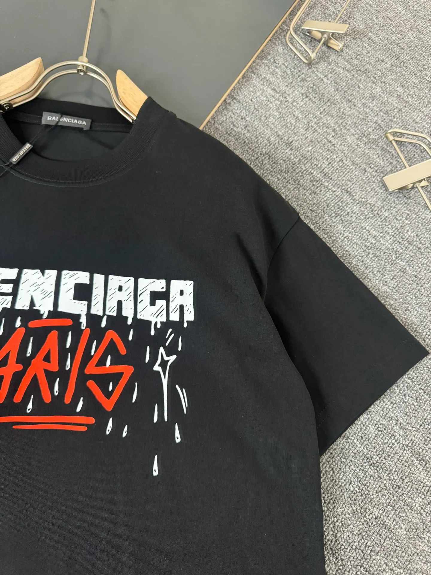 Balenciaga * * 2024SS New Arrival T ， ！ ， ，Classic logo ， ， Versatile Sizes S M L XL XXL